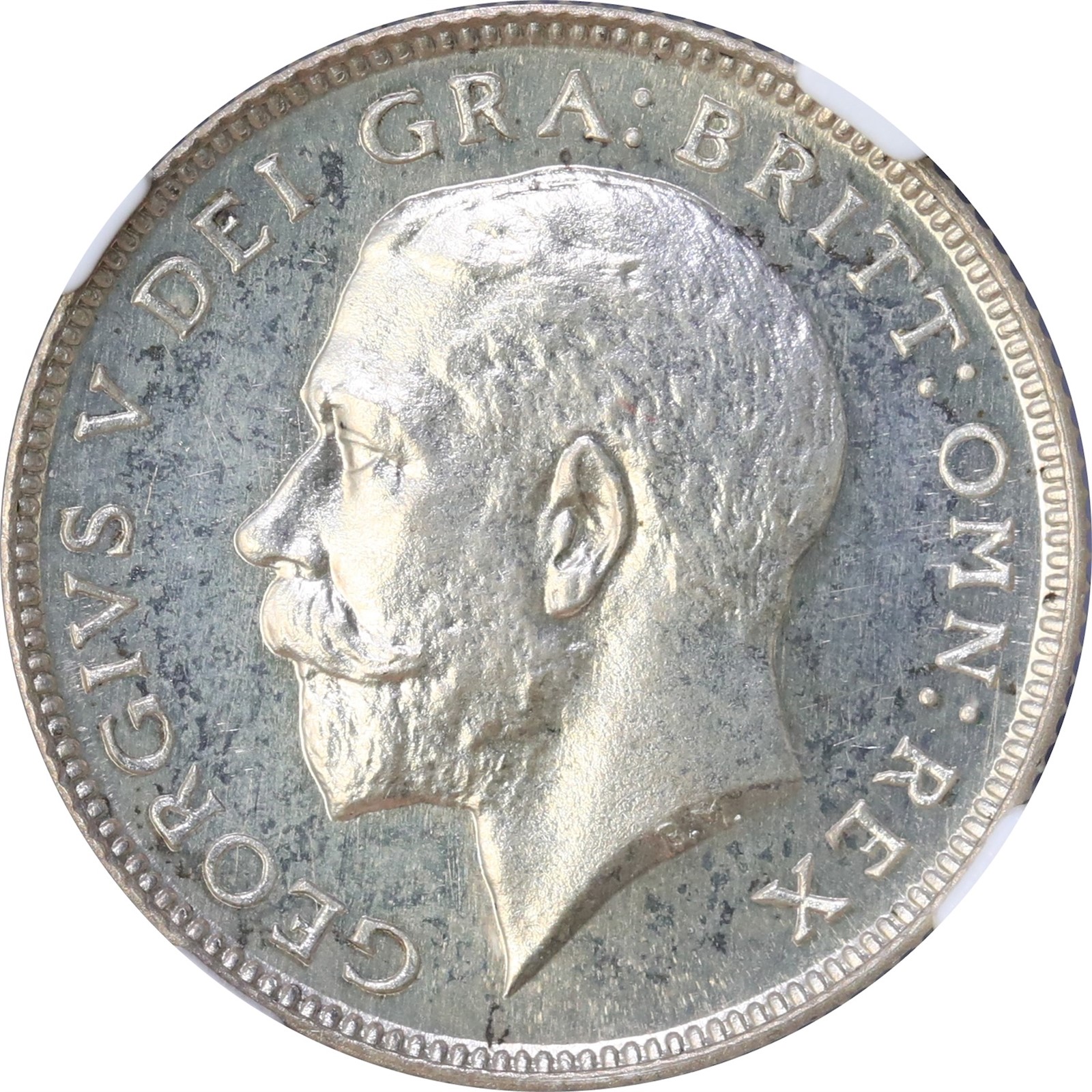 GREAT BRITAIN. George V. Sixpence 1911 NGC PF66.