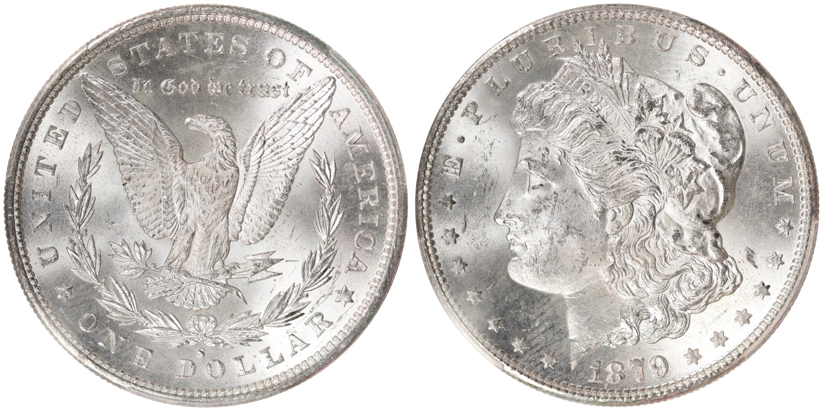 USA. Dollar. 1879-S. PCGS MS63.