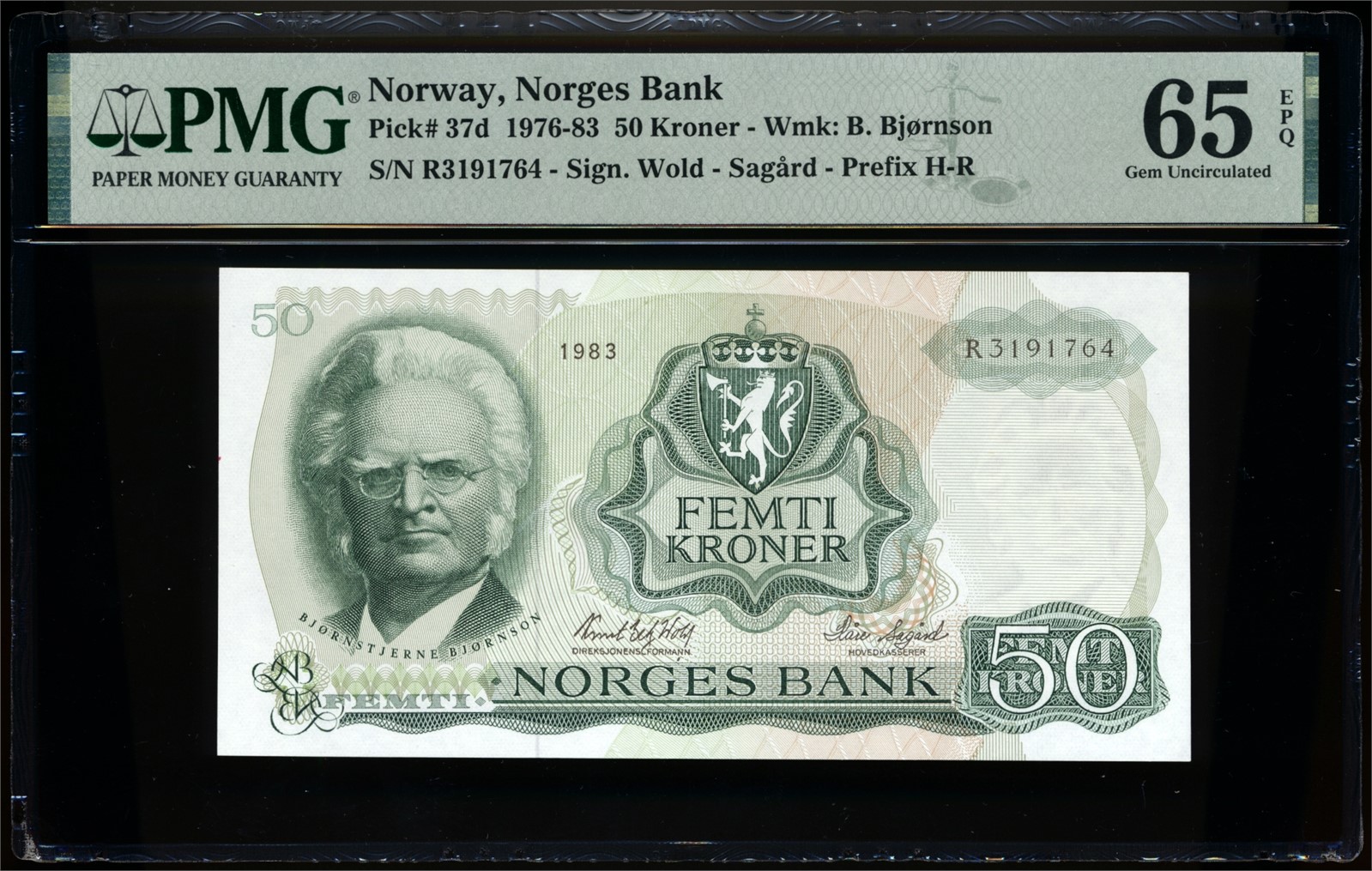 50 Kroner 1983 R3191764 PMG 65EPQ