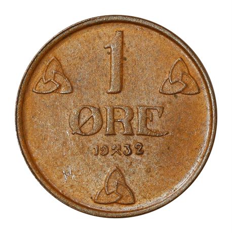 1 Øre 1932 kv0