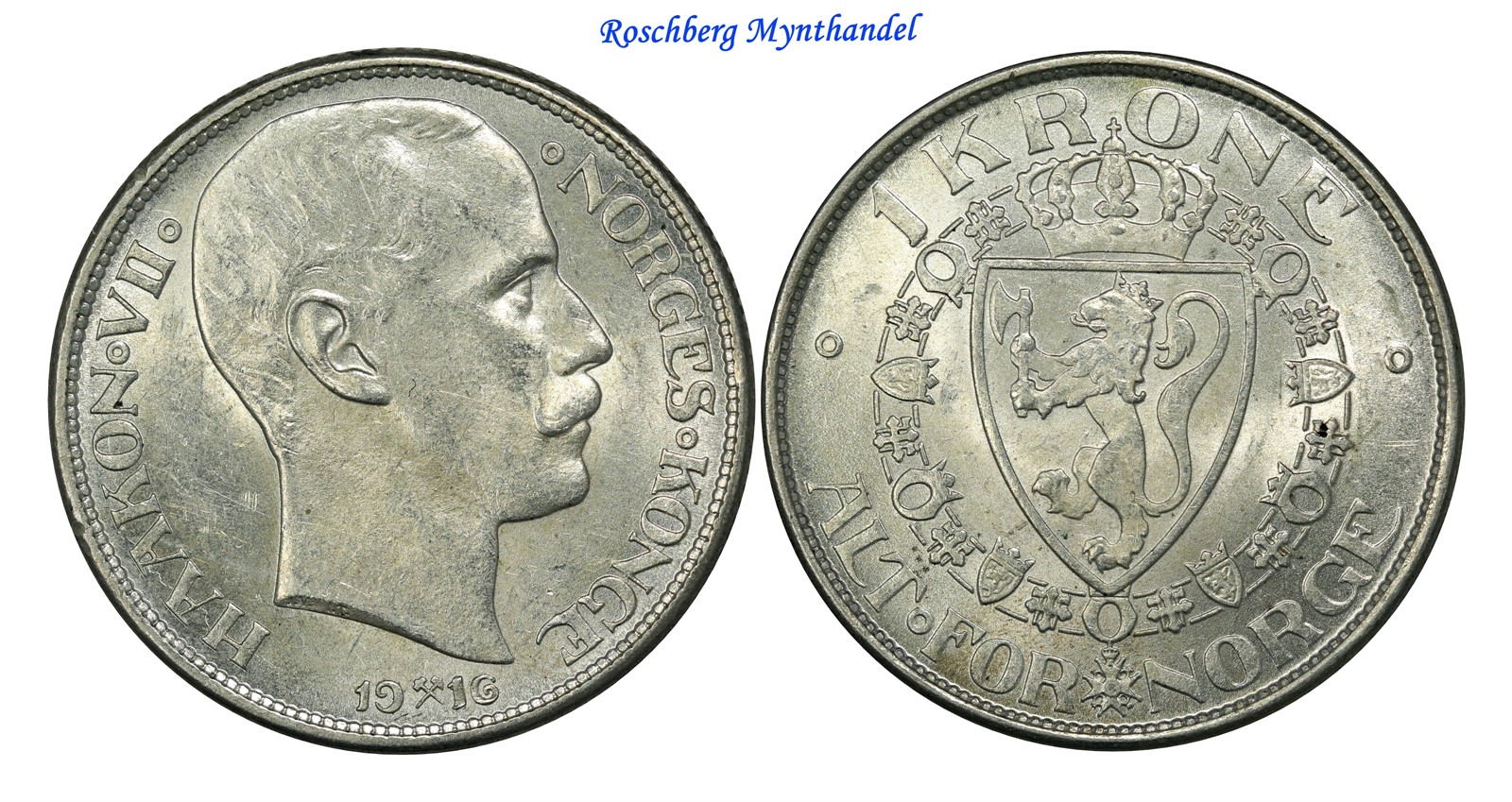 1 Krone 1916 Kv 0/01 (UNC)