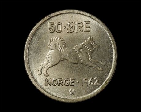 50 Øre 1962 Kv 0