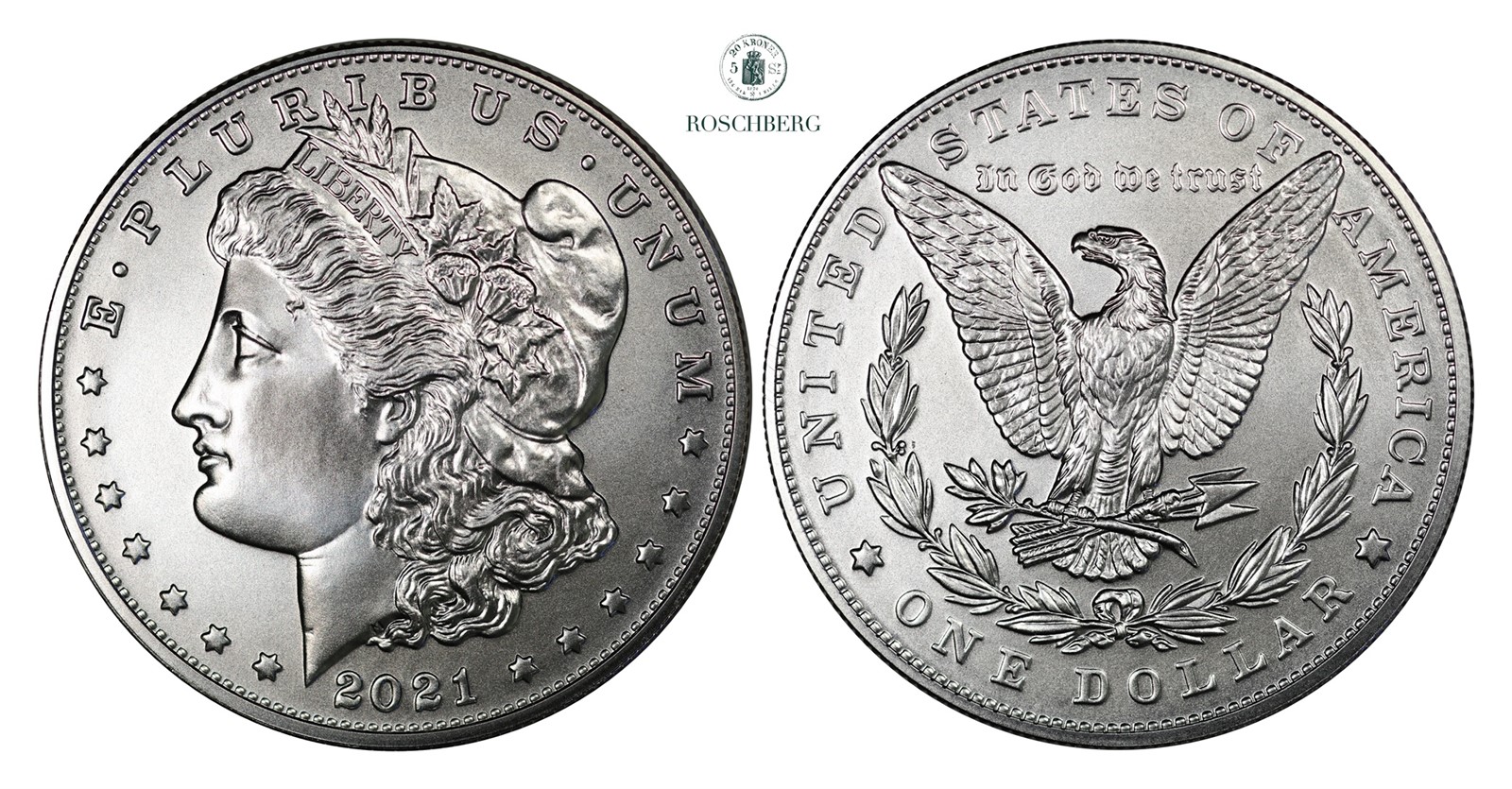 USA. Dollar 2021 Morgan Restrike BU