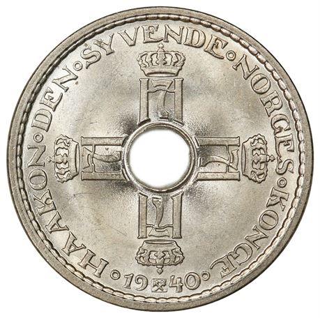 1 Krone 1940 Kv 0