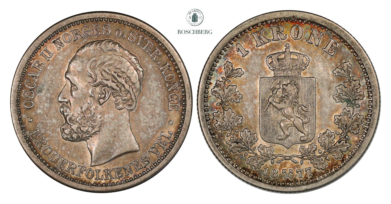 1 Krone 1877 Kv 01 (AU)