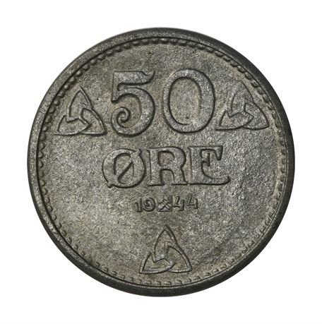50 Øre 1944 kv 0