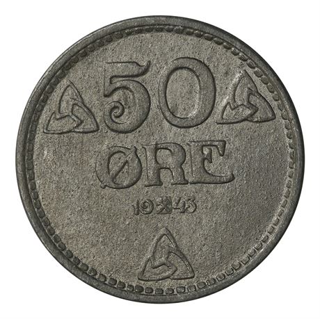 50 Øre 1943 Kv 0