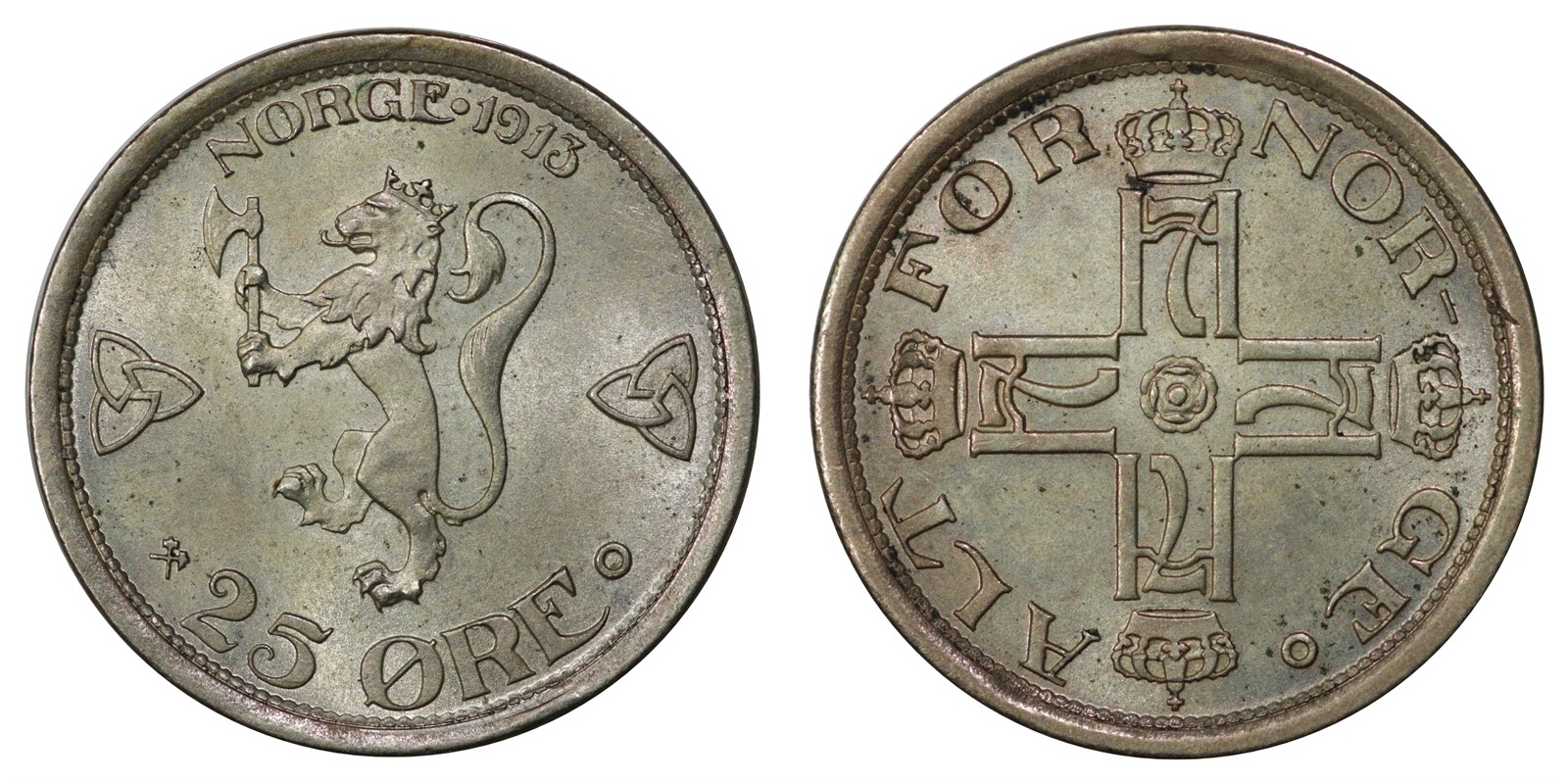 25 Øre 1913 Kv 0