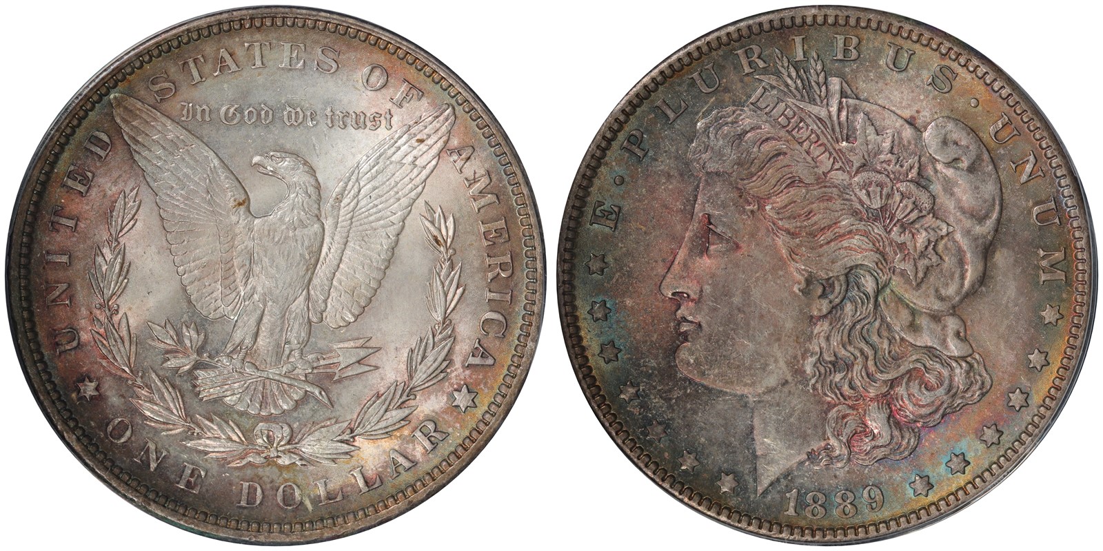 USA. Dollar. 1889. MS64.