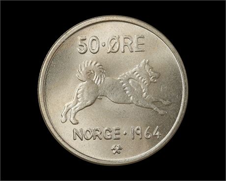 50 Øre 1964 Kv 0