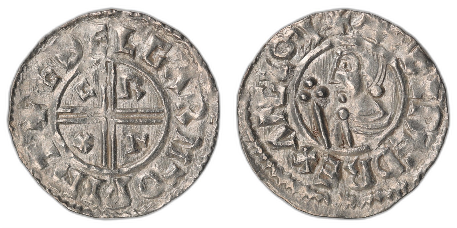 GREAT BRITAIN. Aethelred II. Penny. ND. UNC.