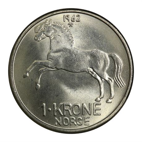 1 Krone 1962 Kv 0