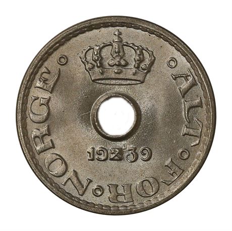 10 Øre 1939 Kv 0, flott