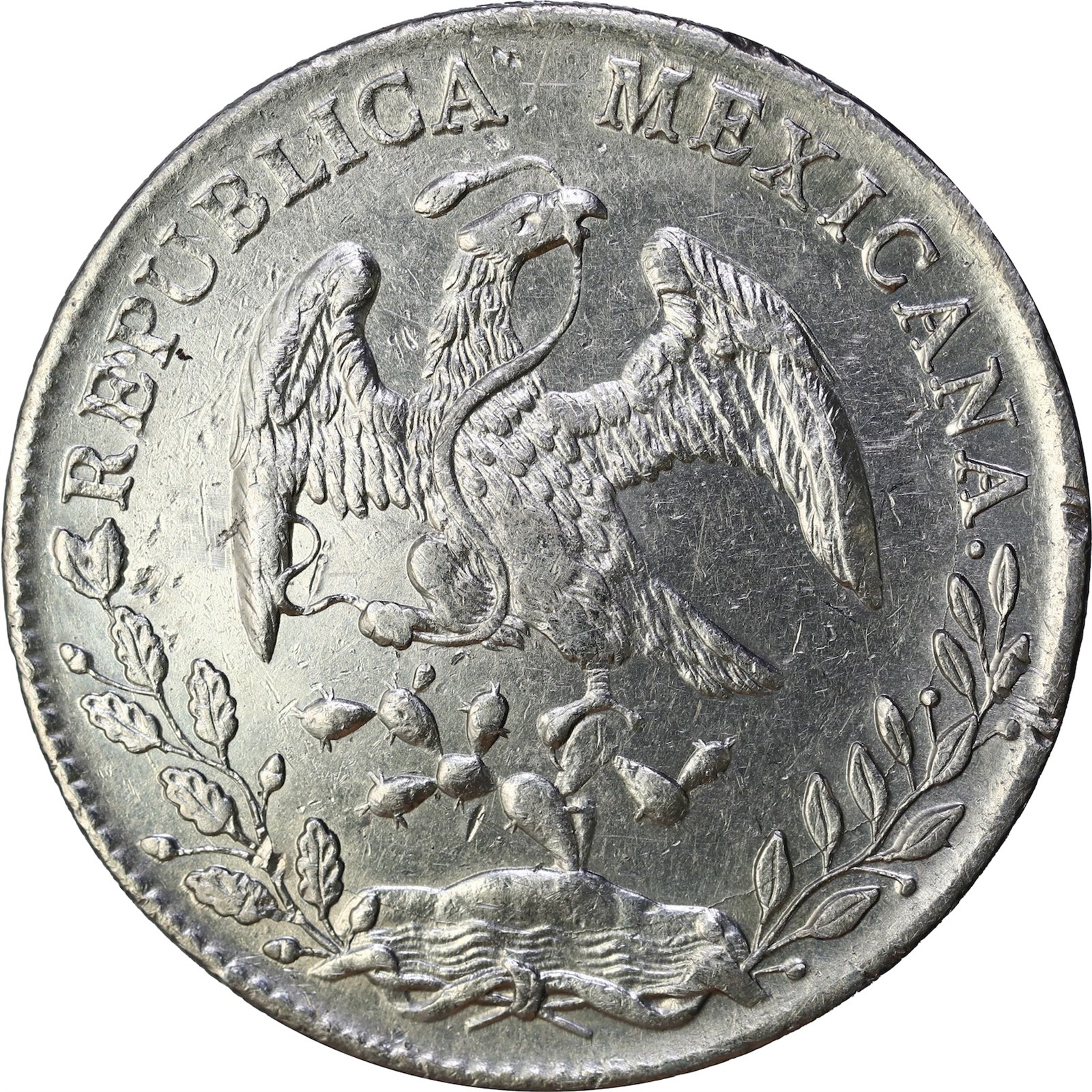 MEXICO. 8 Reales 1887 Cn AM AU.