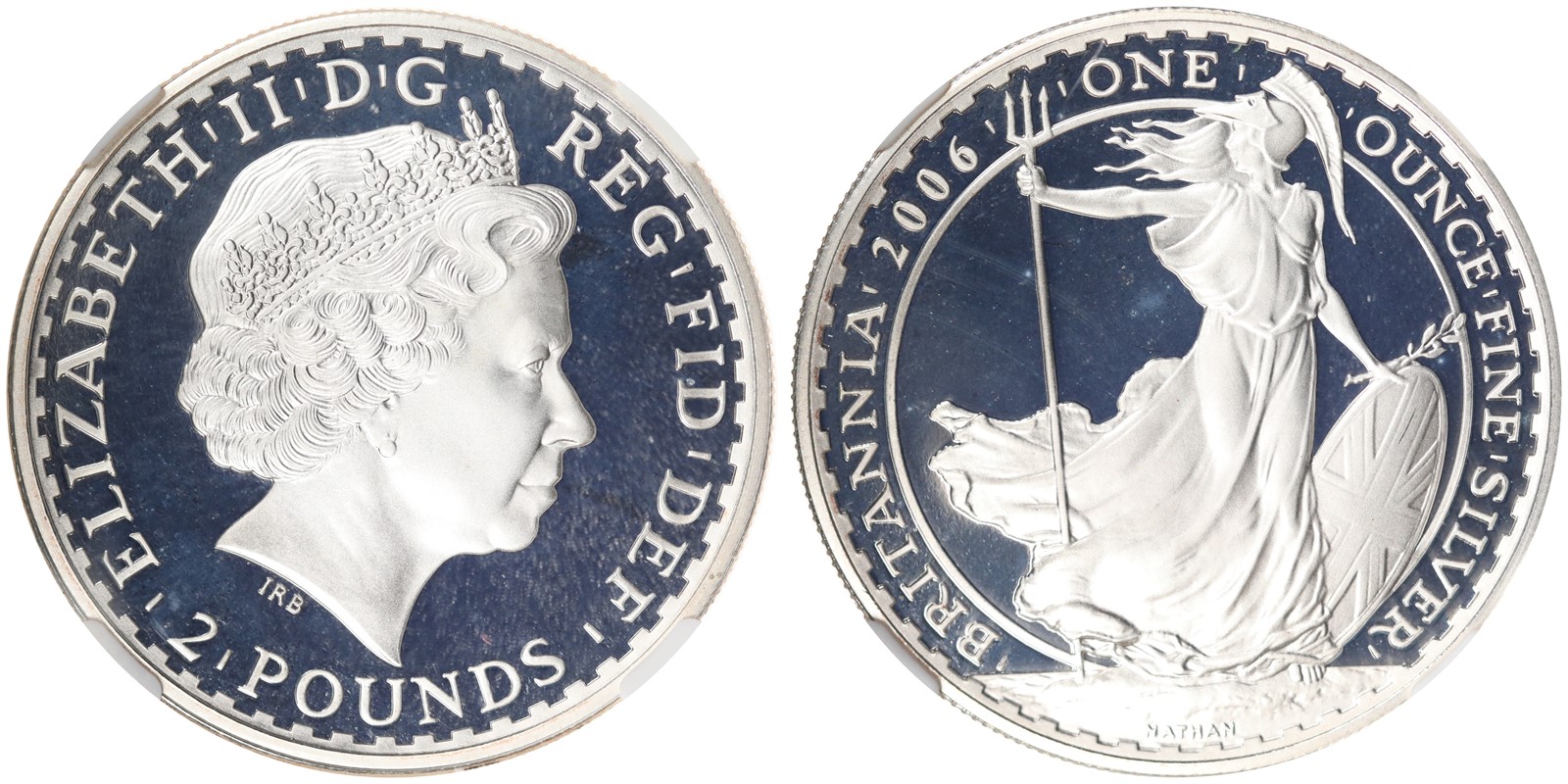 GREAT BRITAIN. 2 pounds. 2006. NGC PF69UCAM.